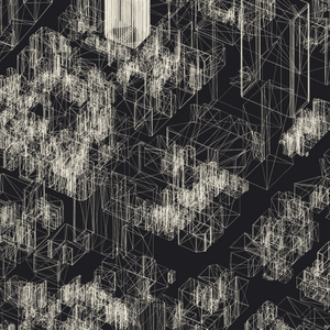 Wireframe City: Tokyo Shibuya project preview