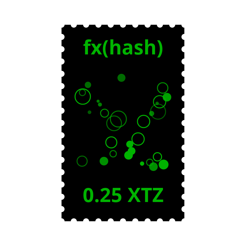 Postage Stamp #23 static token preview