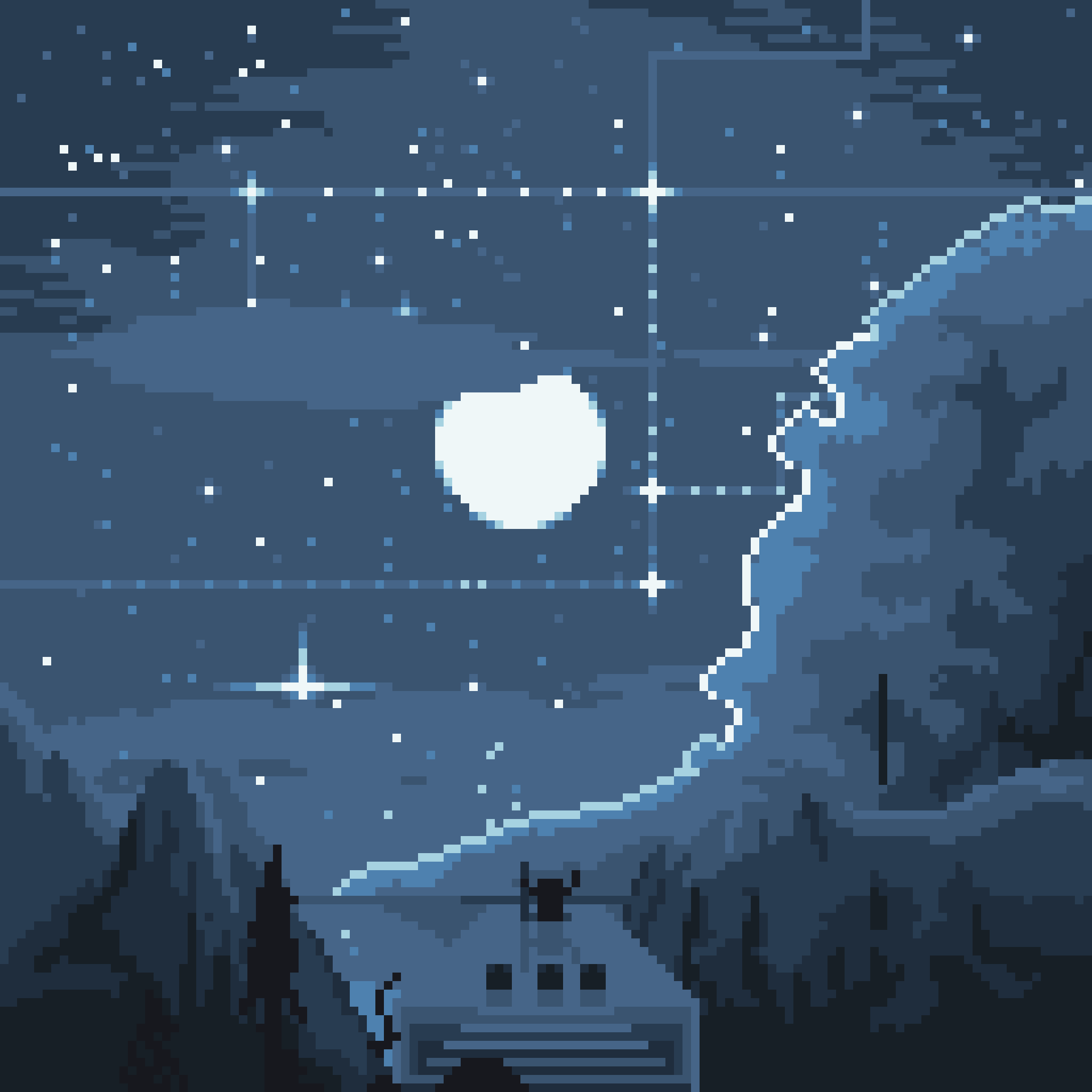 Stories of a Blue Bit Night #13 static token preview