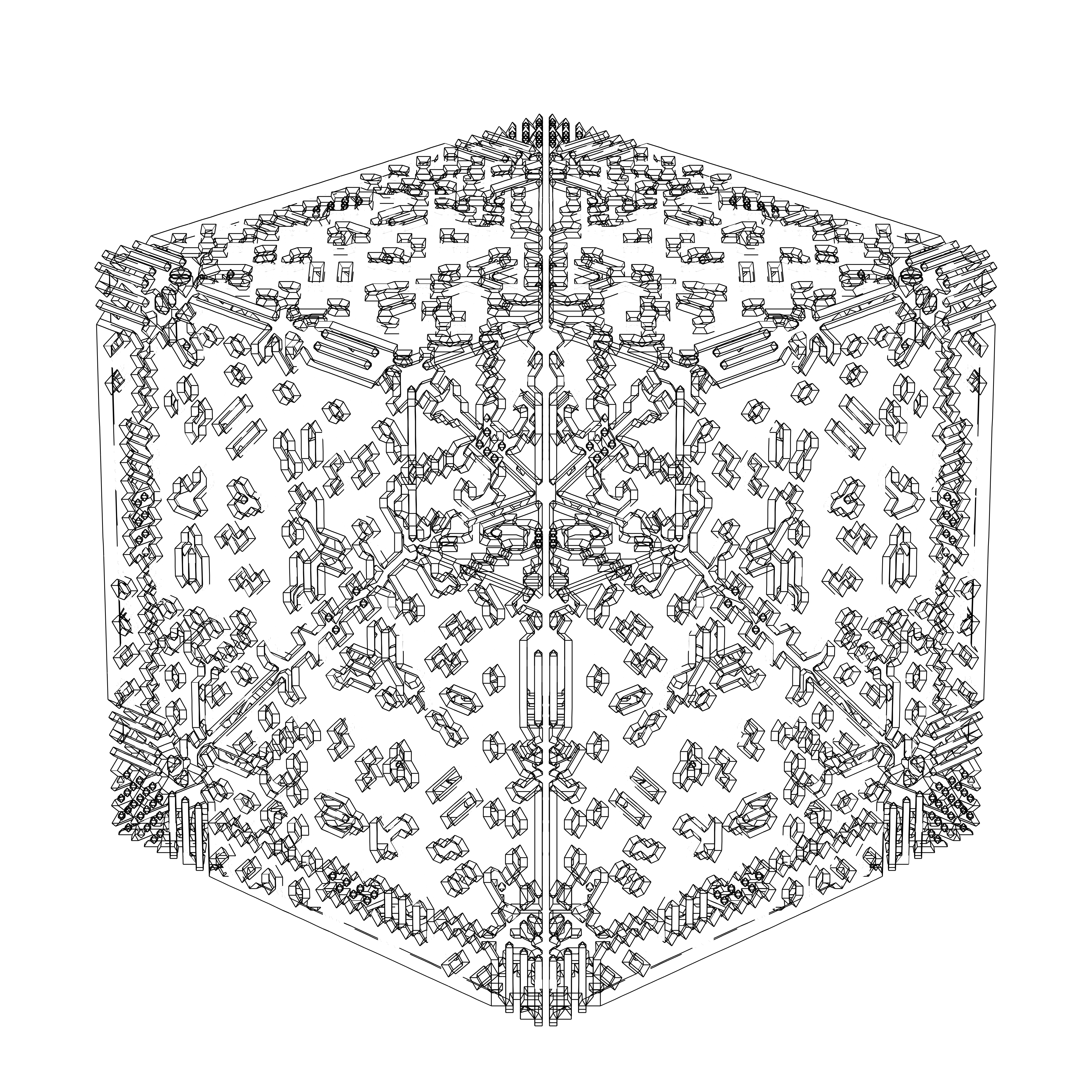 LL21 Alien Art Cube #5 static token preview