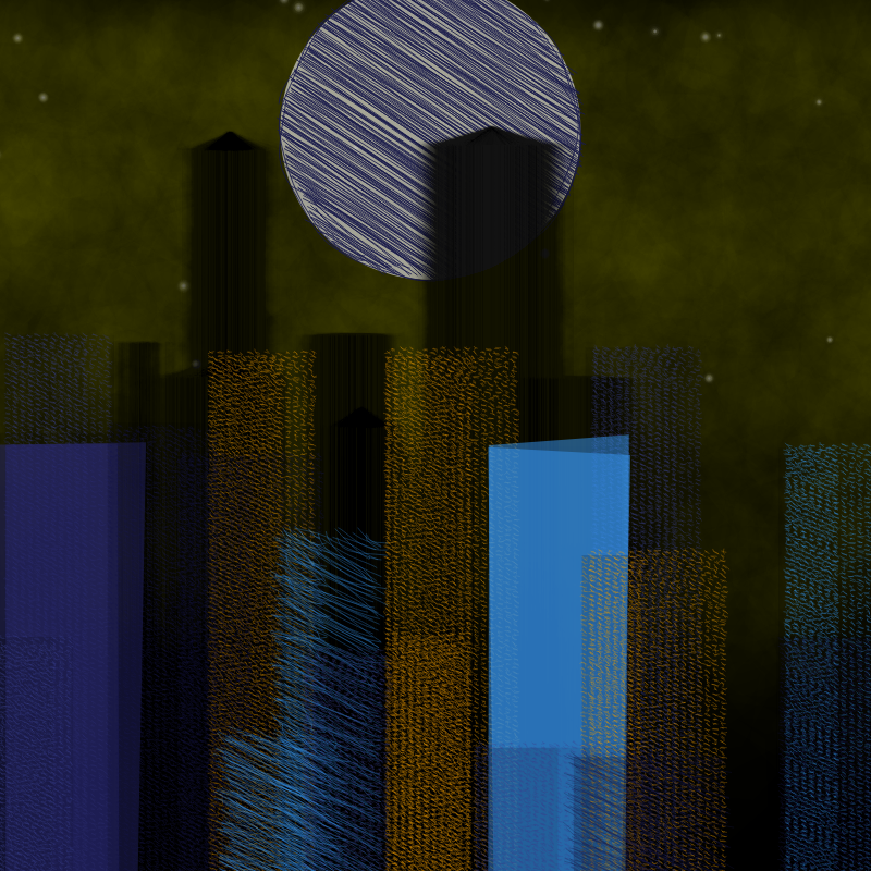 hastily-drawn cityscape sketch #15 static token preview