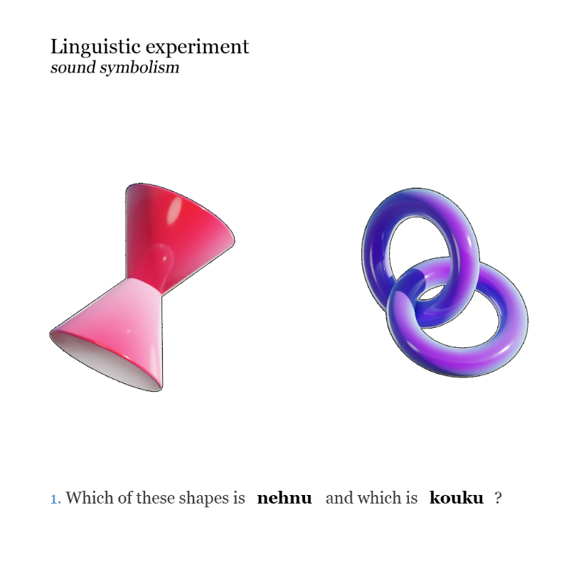 Linguistic Experiment #20 static token preview