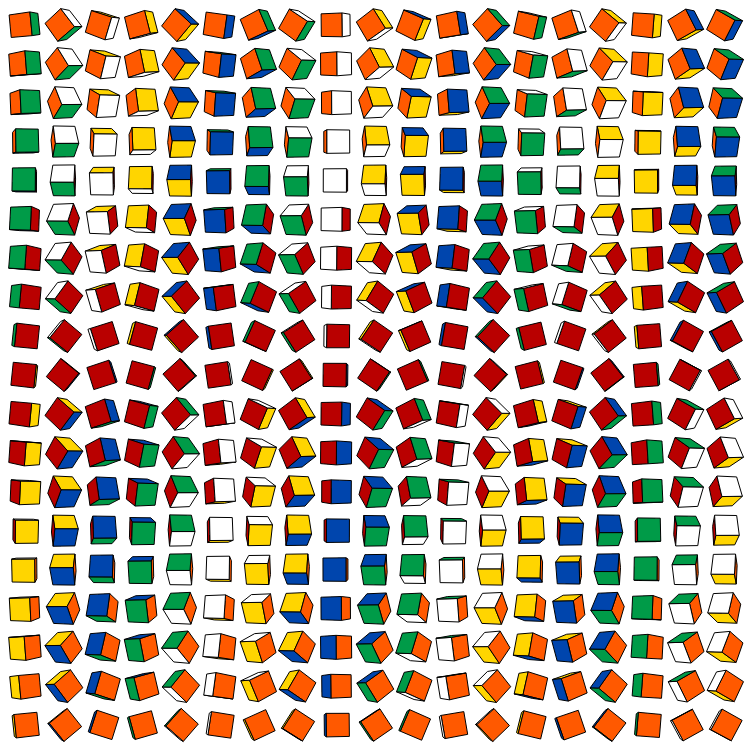 rubikVoxels #3 static token preview