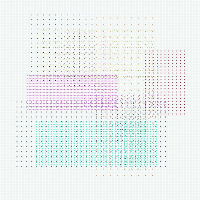 pointillist patchwork #8 static token preview