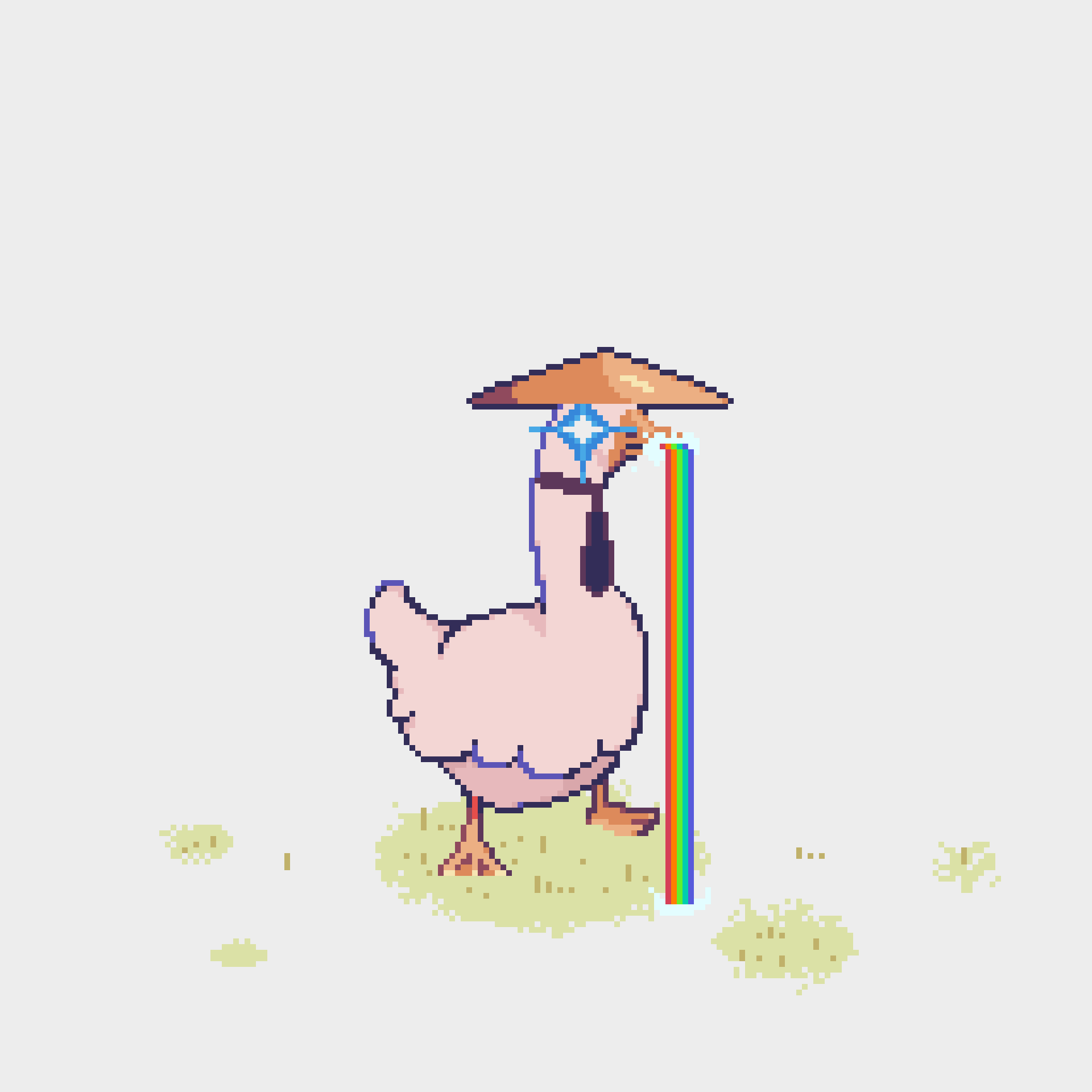Pixel Duck #10 static token preview