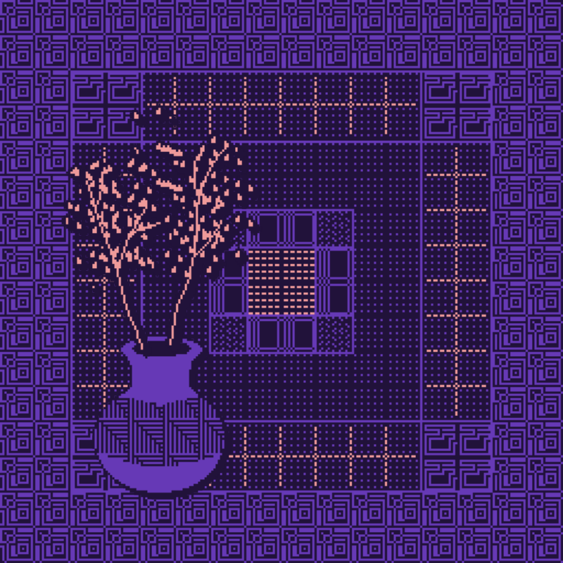 Purple Vases #4 static token preview