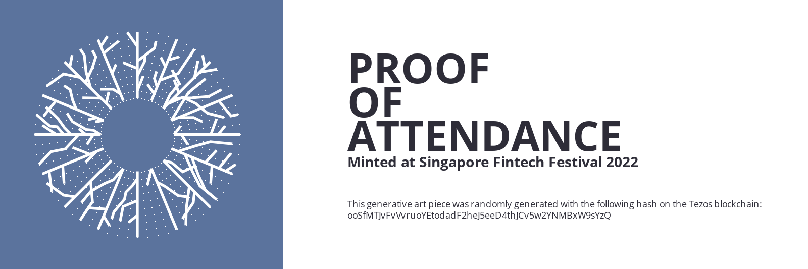 SFF2022 Proof of Attendance Token #1863 static token preview