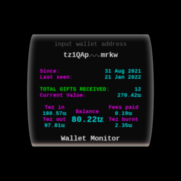 Wallet Inspector #2 static token preview