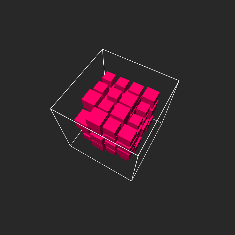 Transparent cube #001 #6 static token preview