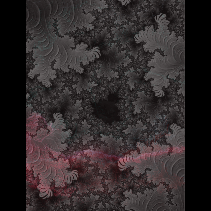 monochrome nebular fractal #5 static token preview