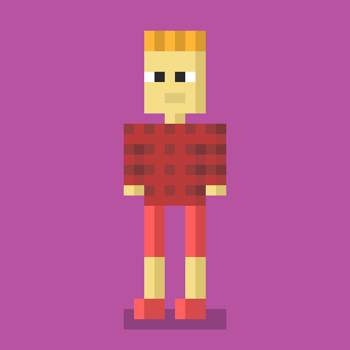 Pixel Dudes #3 static token preview