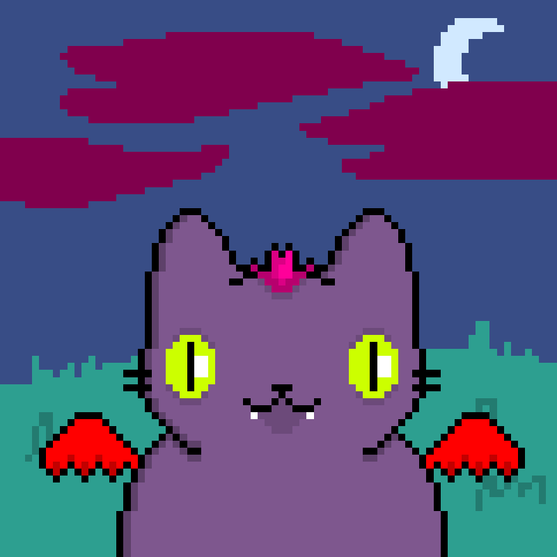 Totally Random Cats #11 static token preview