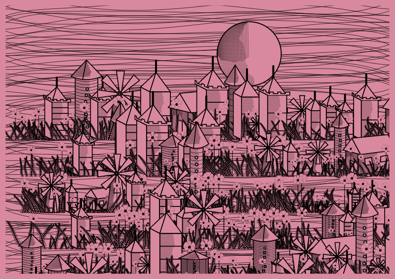 Medieval Village #3 static token preview