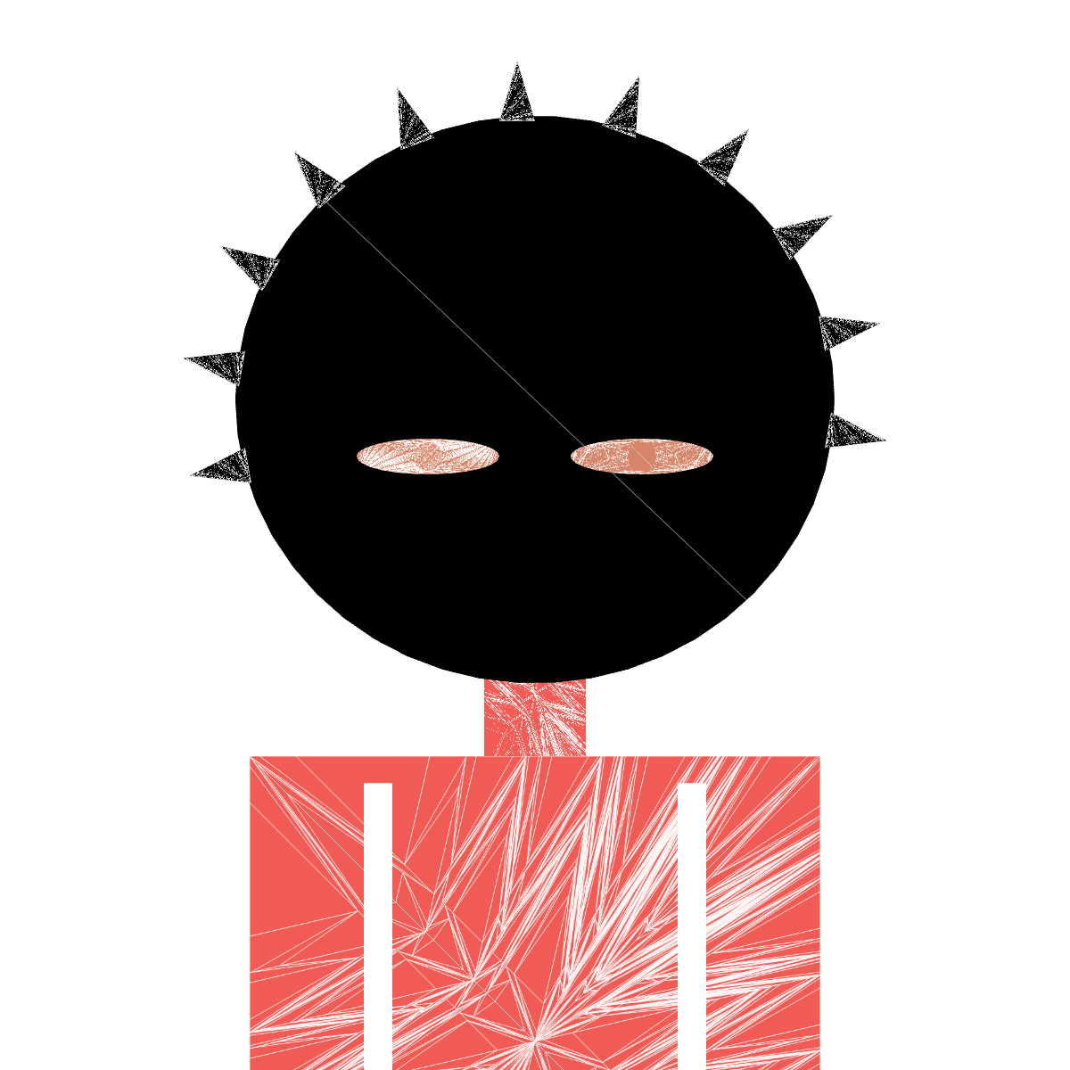 Spiky Woman #2 static token preview