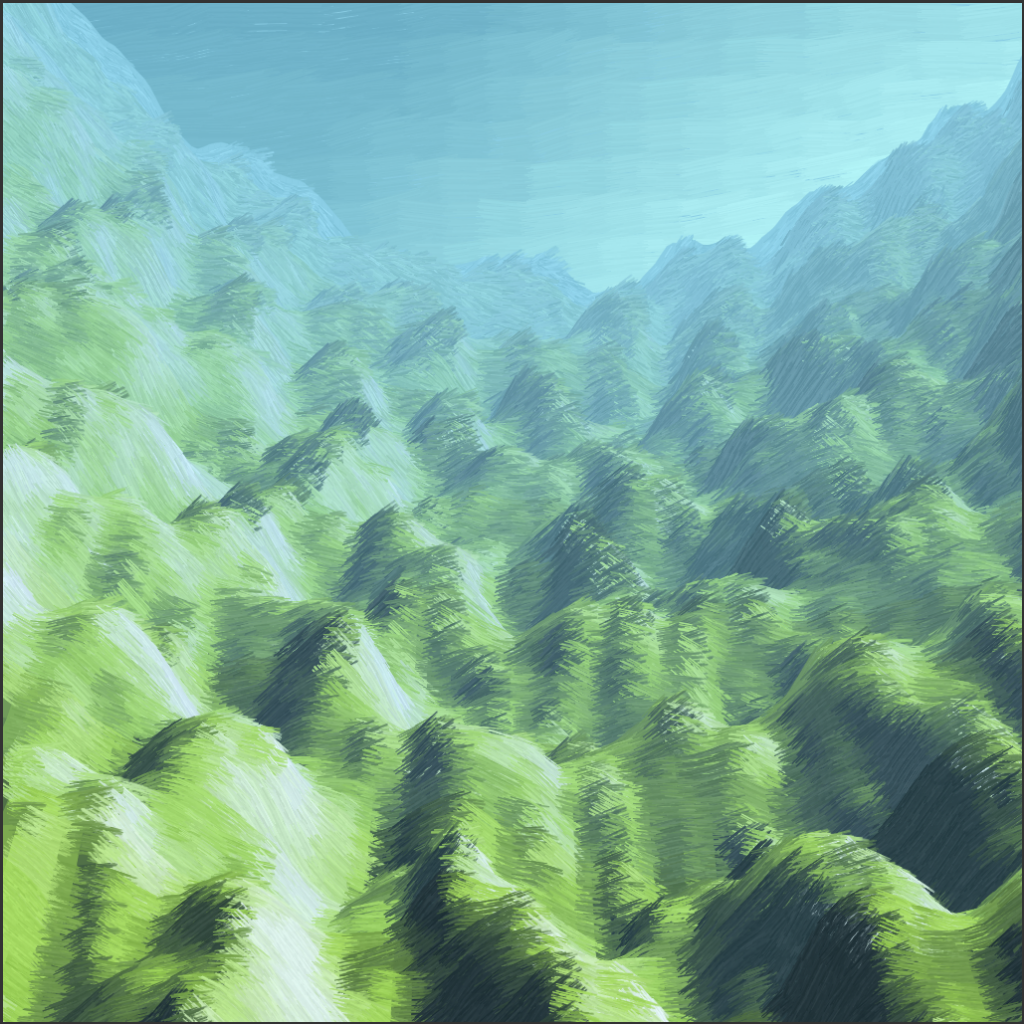 Lush Fields #14 static token preview