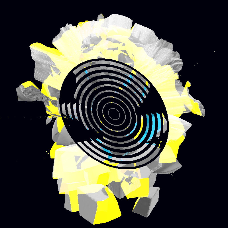 Exploding headz #2 static token preview