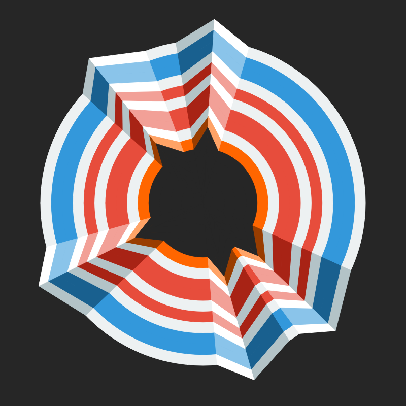 Folded Circle #11 static token preview