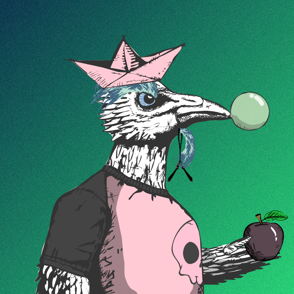 Bad Bird #17 static token preview