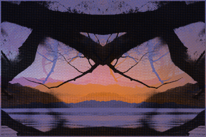 digital printmaking: CMYK+ #1 static token preview