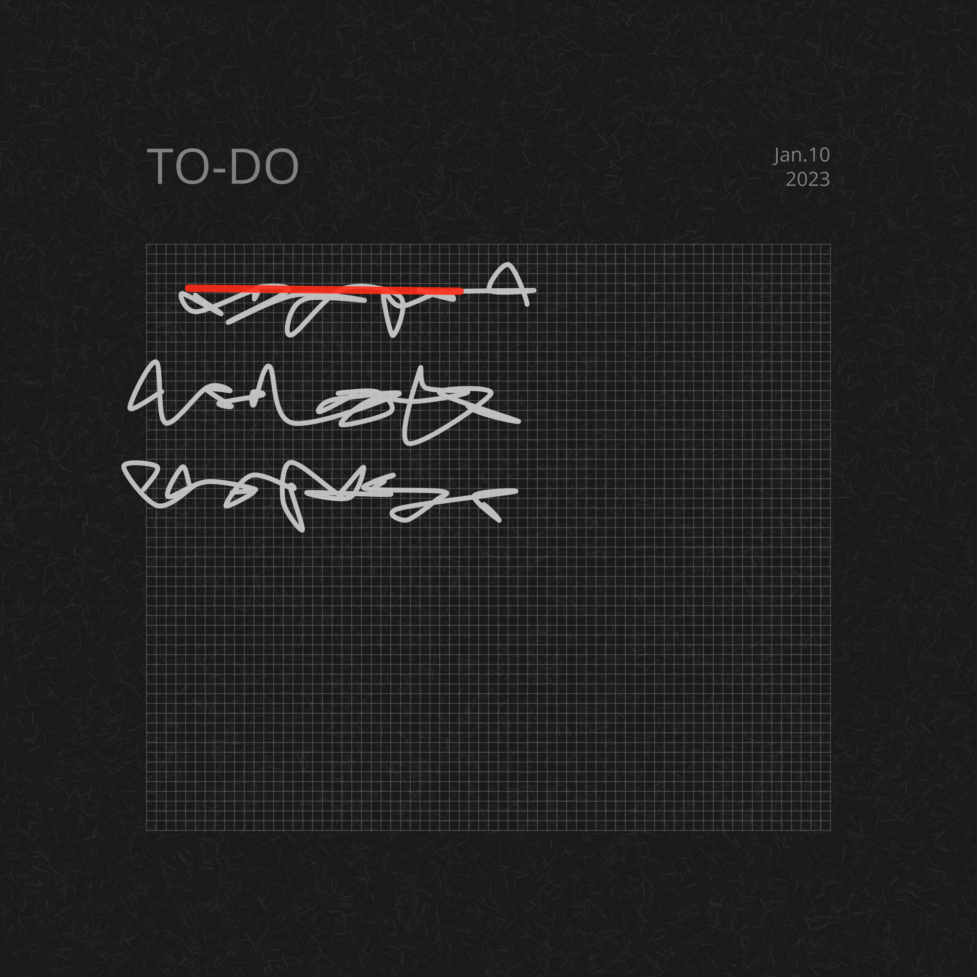 To-do for Genuary32nd #15 static token preview