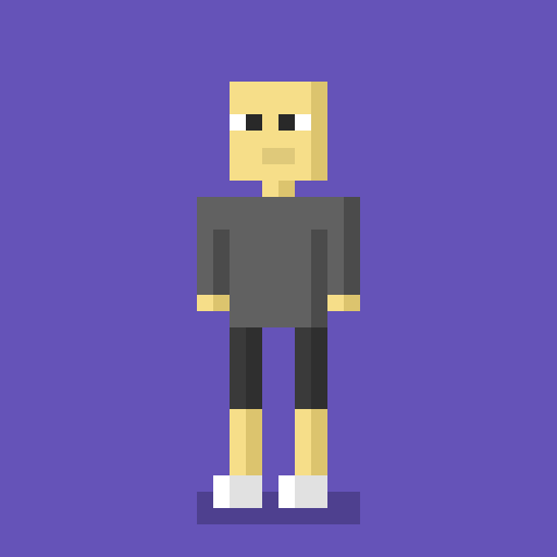 Pixel Dudes #24 static token preview