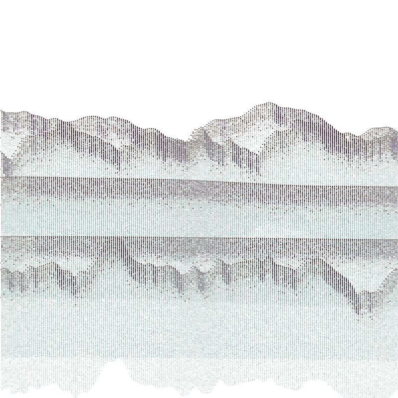 Glitched Mountains GT #15 static token preview