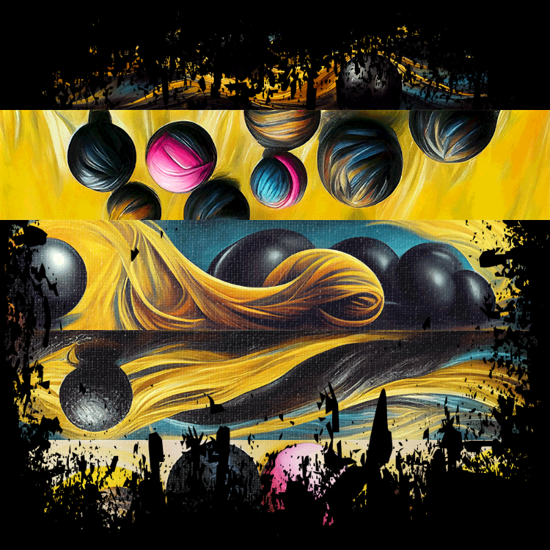 AI Abstract Balls #19 static token preview