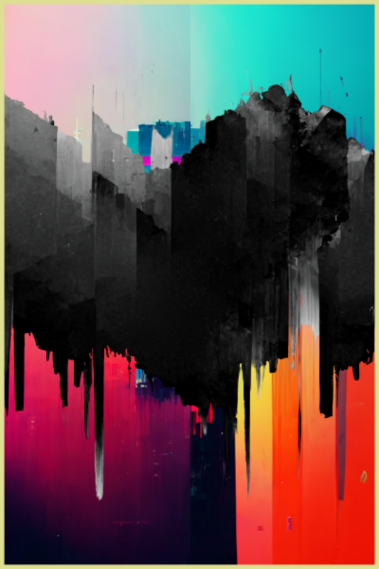 Glitched #15 static token preview