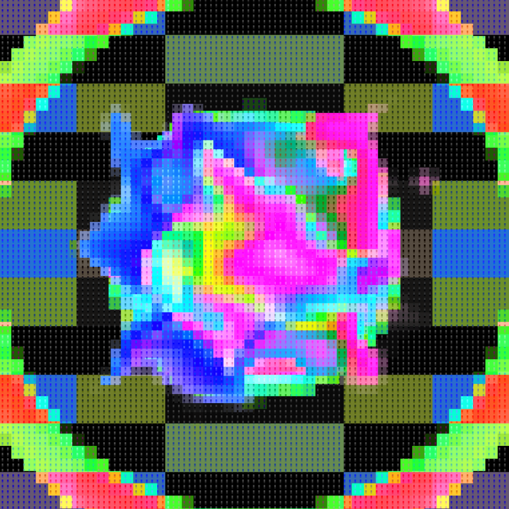 Pixelated Utopian Entity #17 static token preview