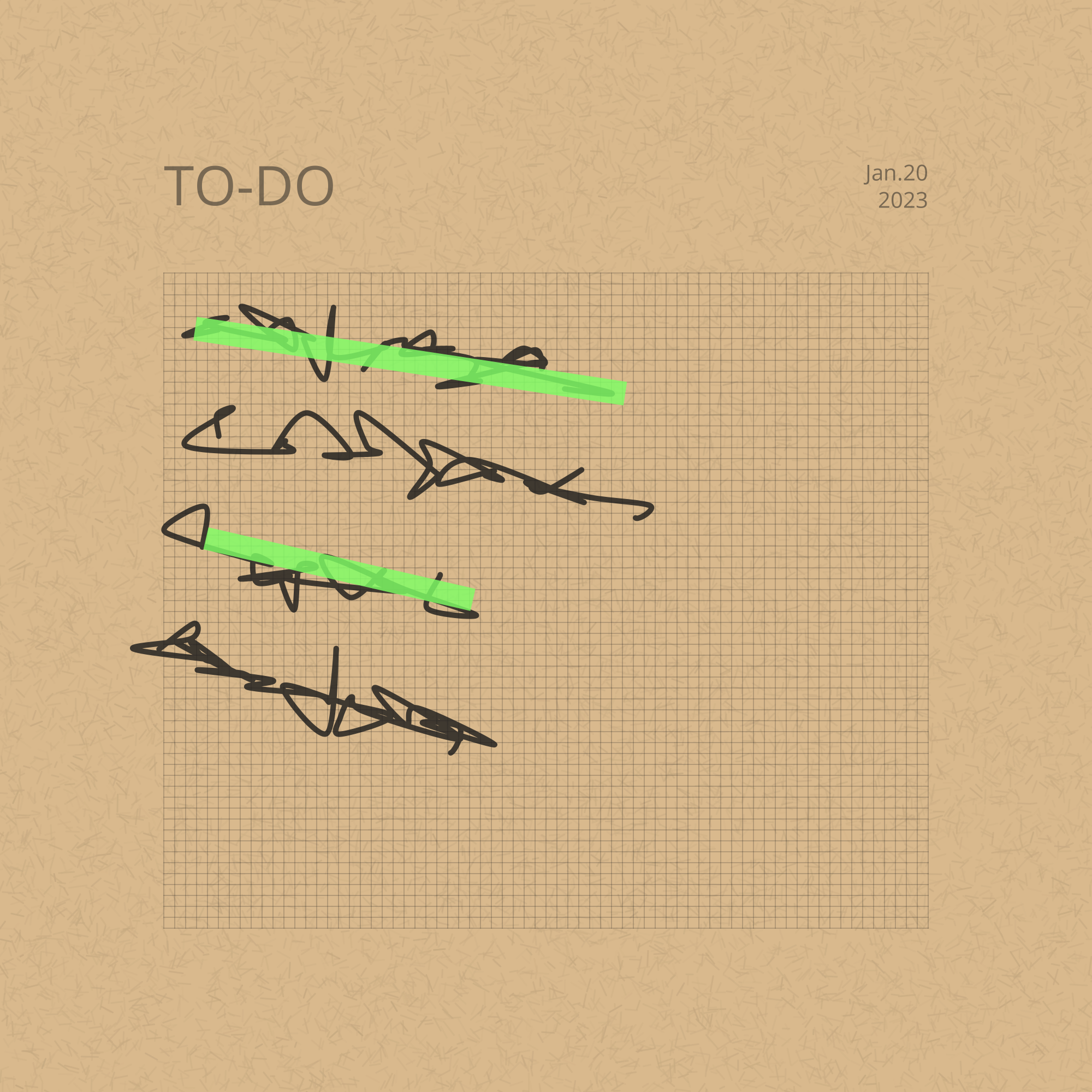 To-do for Genuary32nd #9 static token preview
