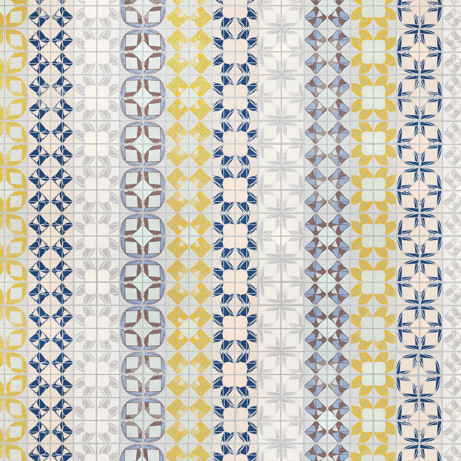 Glimpse Of Geometrical Azulejos #12 static token preview