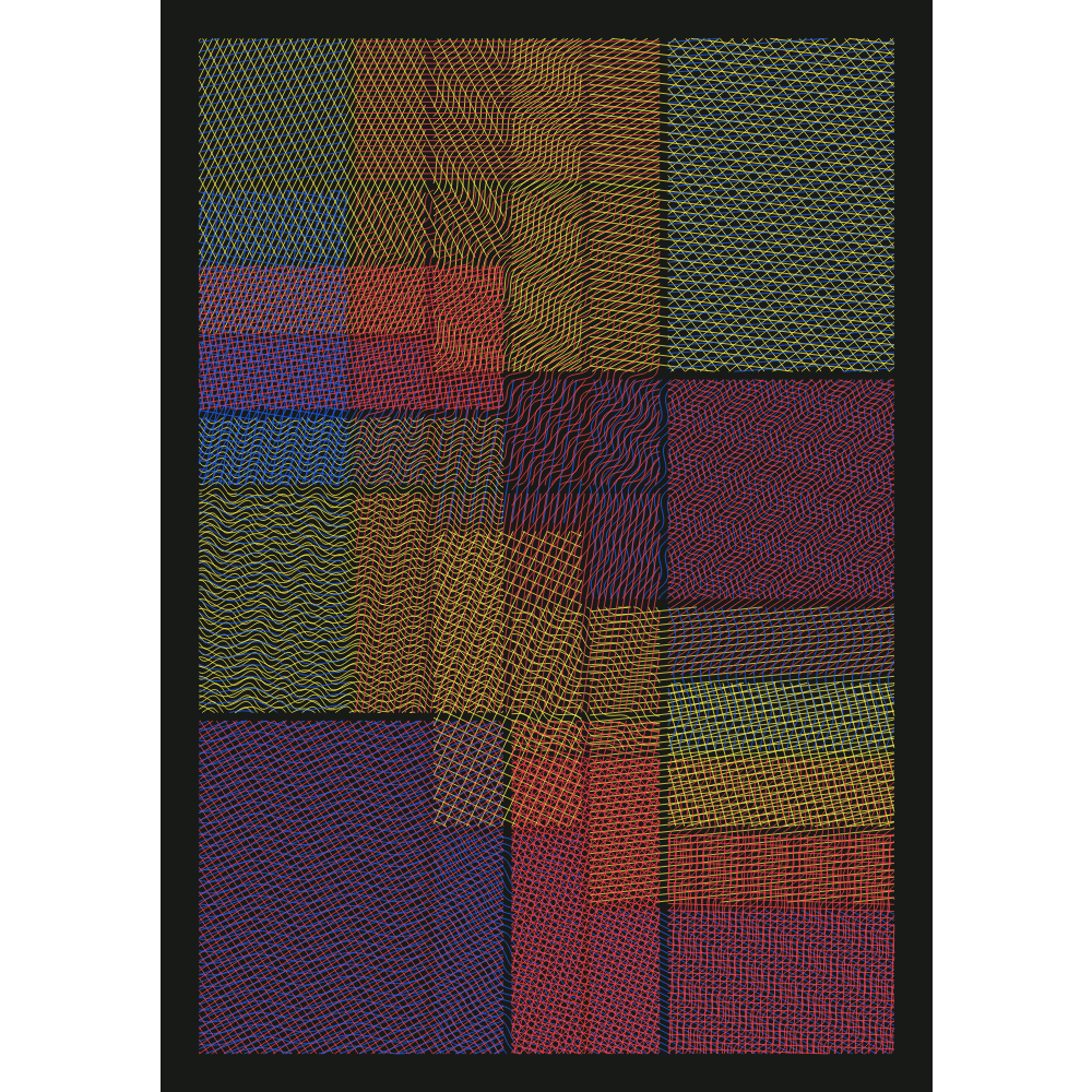 Pattern Grid Chaos #23 static token preview