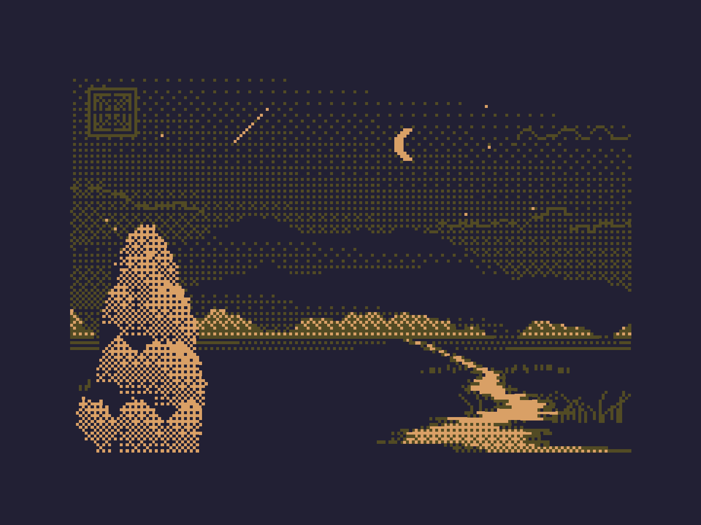 Dithered Nostalgia #5 static token preview