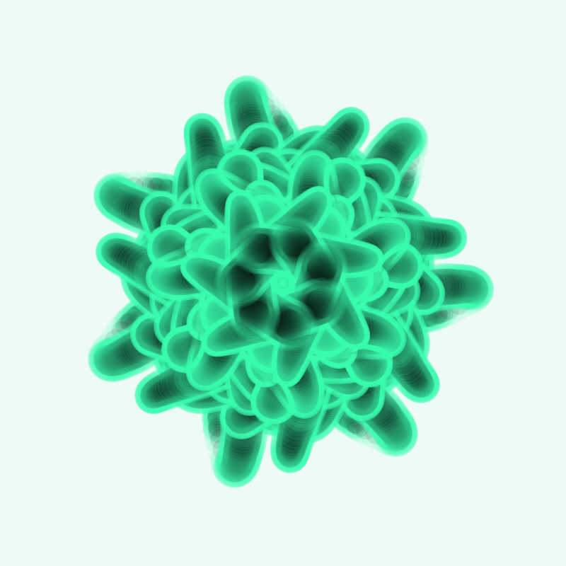 Math Flower #5 static token preview