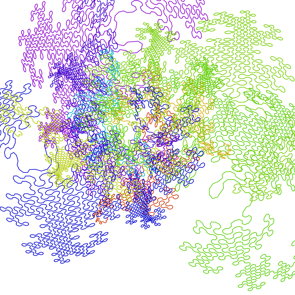 Dragon Curve Vortex #22 static token preview