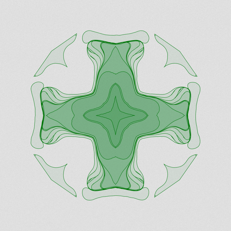 Handdrawn Kaleido #3 static token preview
