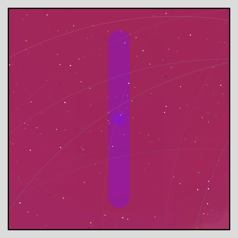 Color Field Starry B #3 static token preview