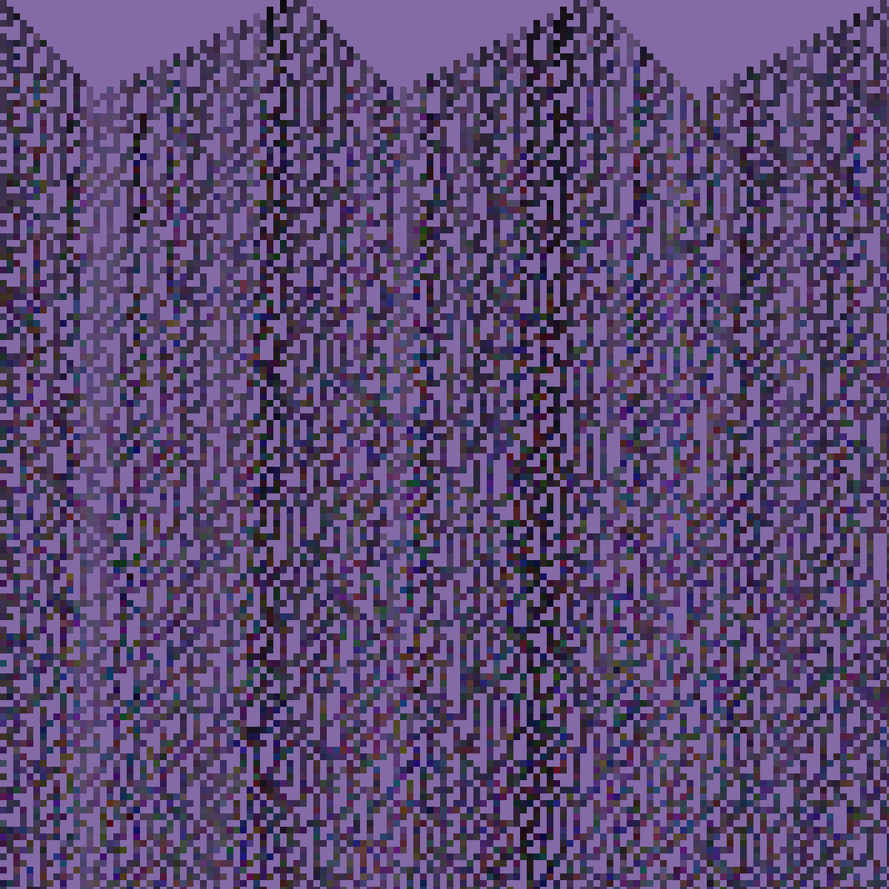 Colored Elementary Cellular Automaton #3 static token preview