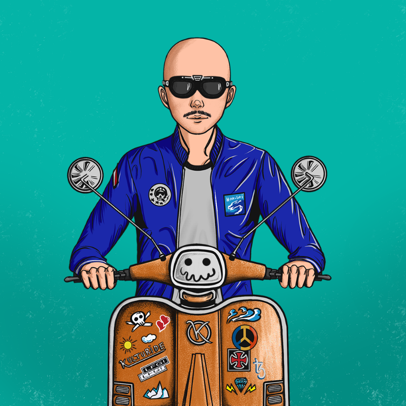 SCOOTER RIOT #8 static token preview