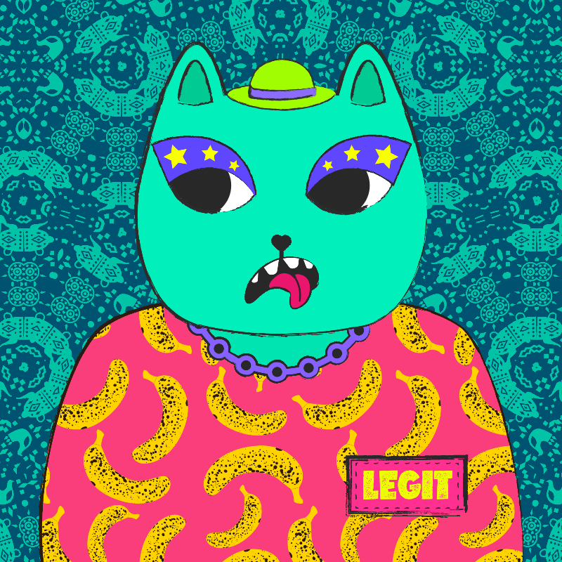 hash cats – genesis #20 static token preview
