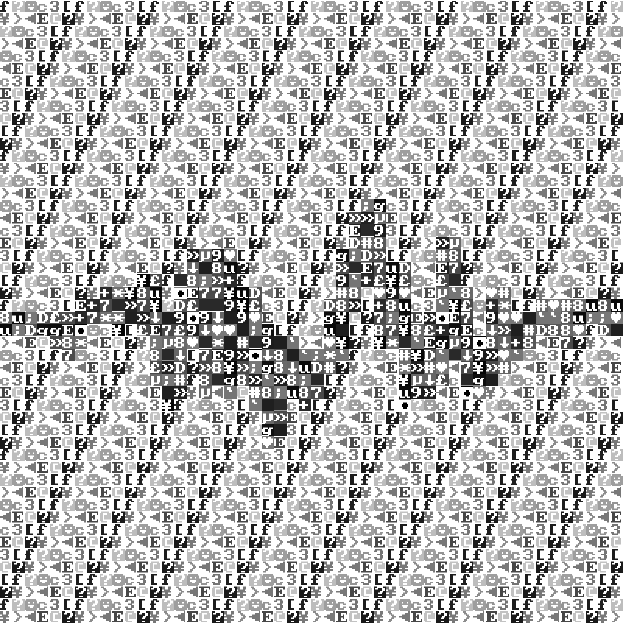 ASCII Squigl #6 static token preview