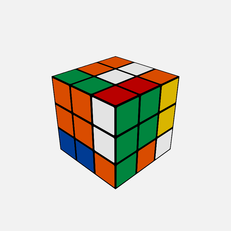 Rubik's Cube #23 static token preview