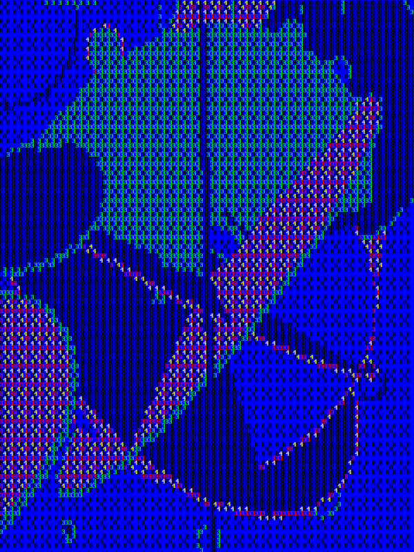 DOS DELIGHT: ASCII #9 static token preview