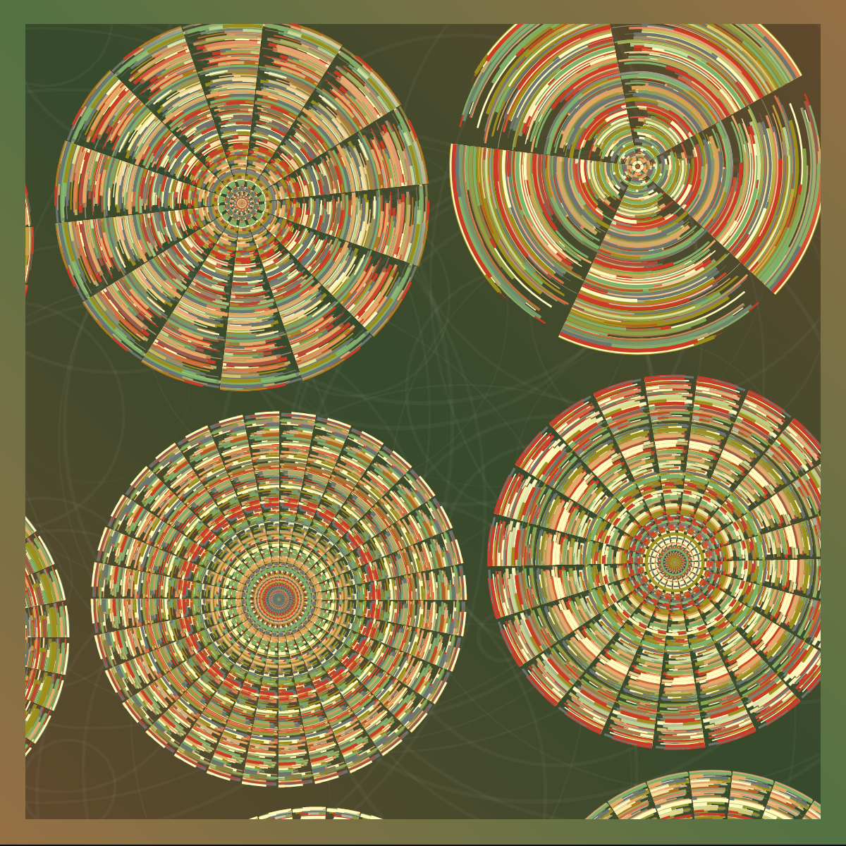 Kaleidoarcs #19 static token preview