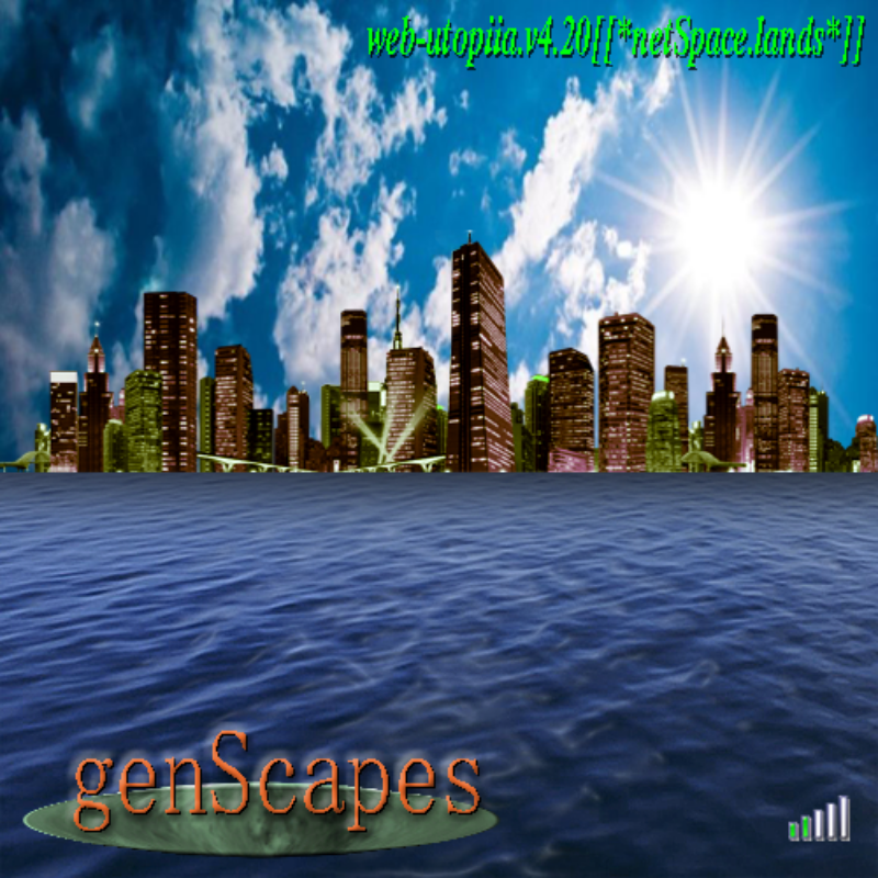 genScapes #23 static token preview