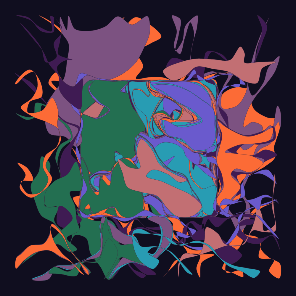 Geometric colorful shapes 3 #3 static token preview