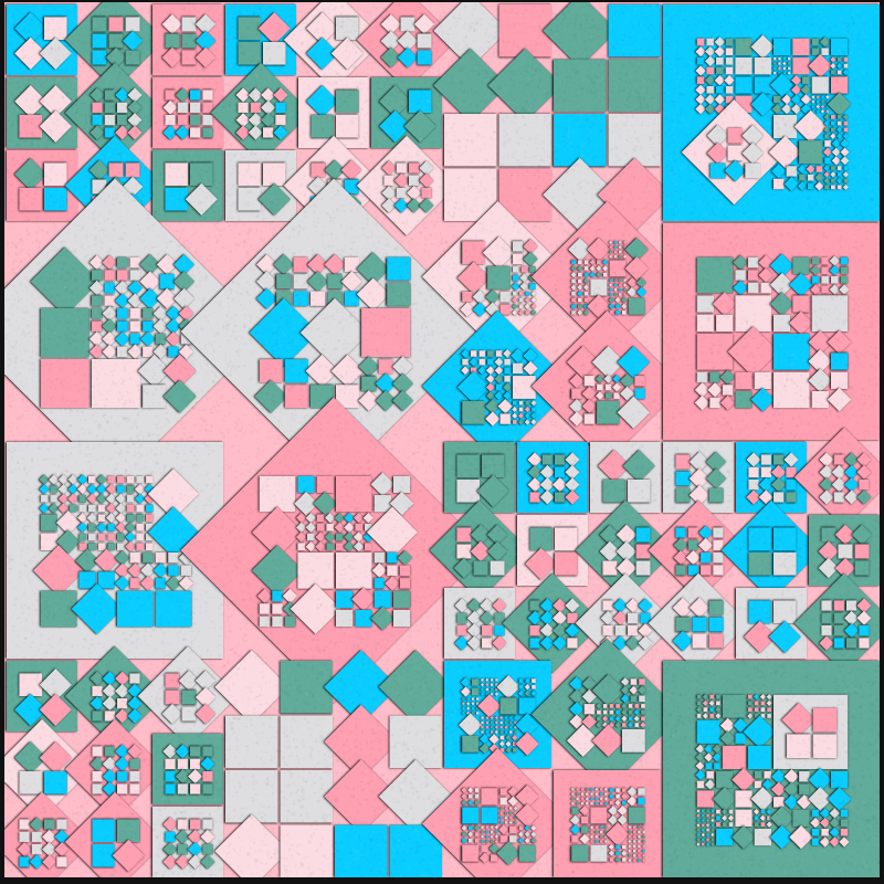 Square pattern v1 #11 static token preview