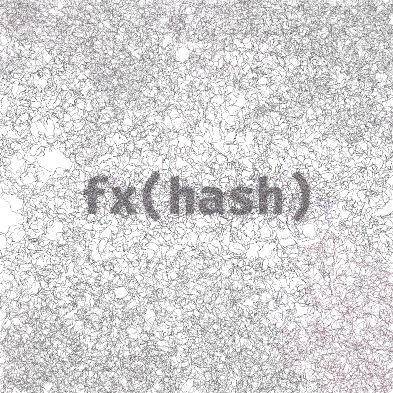 FXHASH Generative Logo #948 static token preview