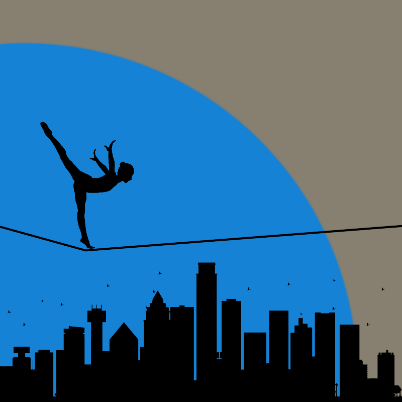 Dancing over the city #3 static token preview