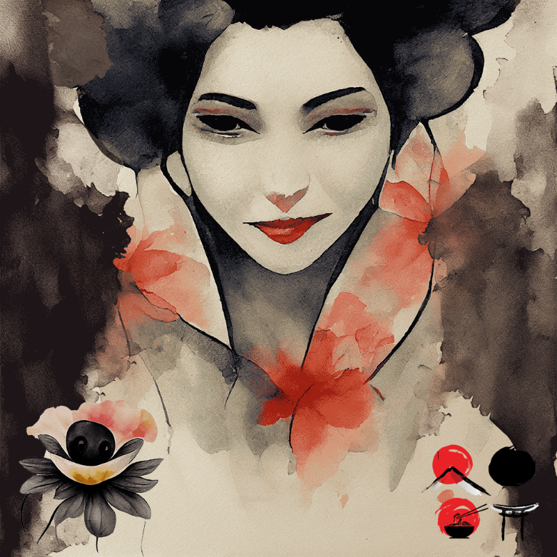 calm geisha #8 static token preview
